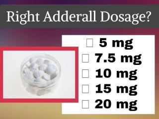 Adderall Dosage Adults Charts