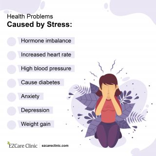 Health problems caused by stress