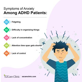 Anxiety among ADHD patients