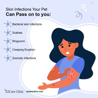 Skin infections from pets