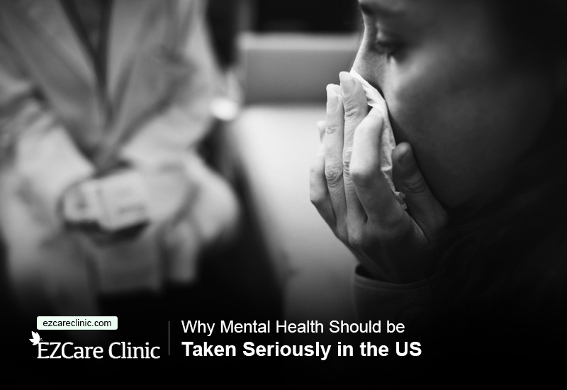 Mental health issues in US