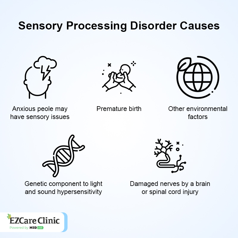 Causes of Sensory Processing Disorder Causes in Adults